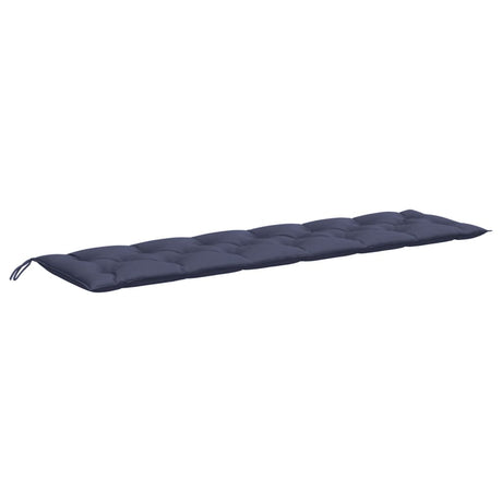 Vidaxx Gartenbankauflage 200x50x7 cm Oxford-Stoff Marineblau