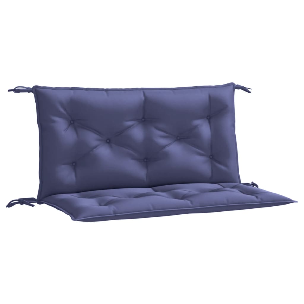 Vidaxx Gartenbankauflagen 2 Stück 100x50x7 cm Oxford-Stoff Marineblau