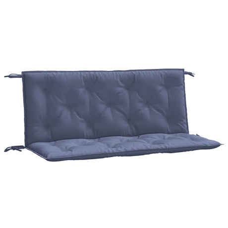 Vidaxx Gartenbankauflagen 2 Stück 120x50x7 cm Oxford-Stoff Marineblau