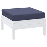 VidaXL Palettenkissen 60x60x9,5 cm Oxford-Stoff Marineblau
