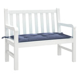Vidaxx Gartenbankauflage 110x50x7 cm Oxford-Stoff Marineblau