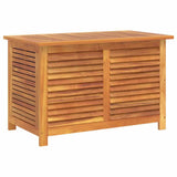 Vidaxl tuinbox met jaloezieën 90x50x56 cm massief acaciahout