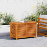 Vidaxl tuinbox met jaloezieën 90x50x56 cm massief acaciahout