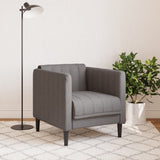 Vidaxl fauteuil stof taupe
