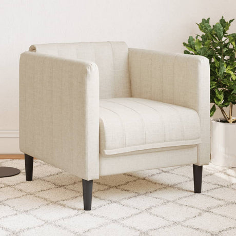 Vidaxl fauteuil linnen