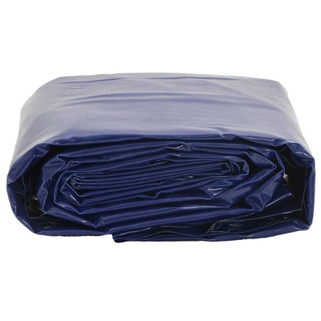 VidaXL Plane 650 g m² 3x6 m blau