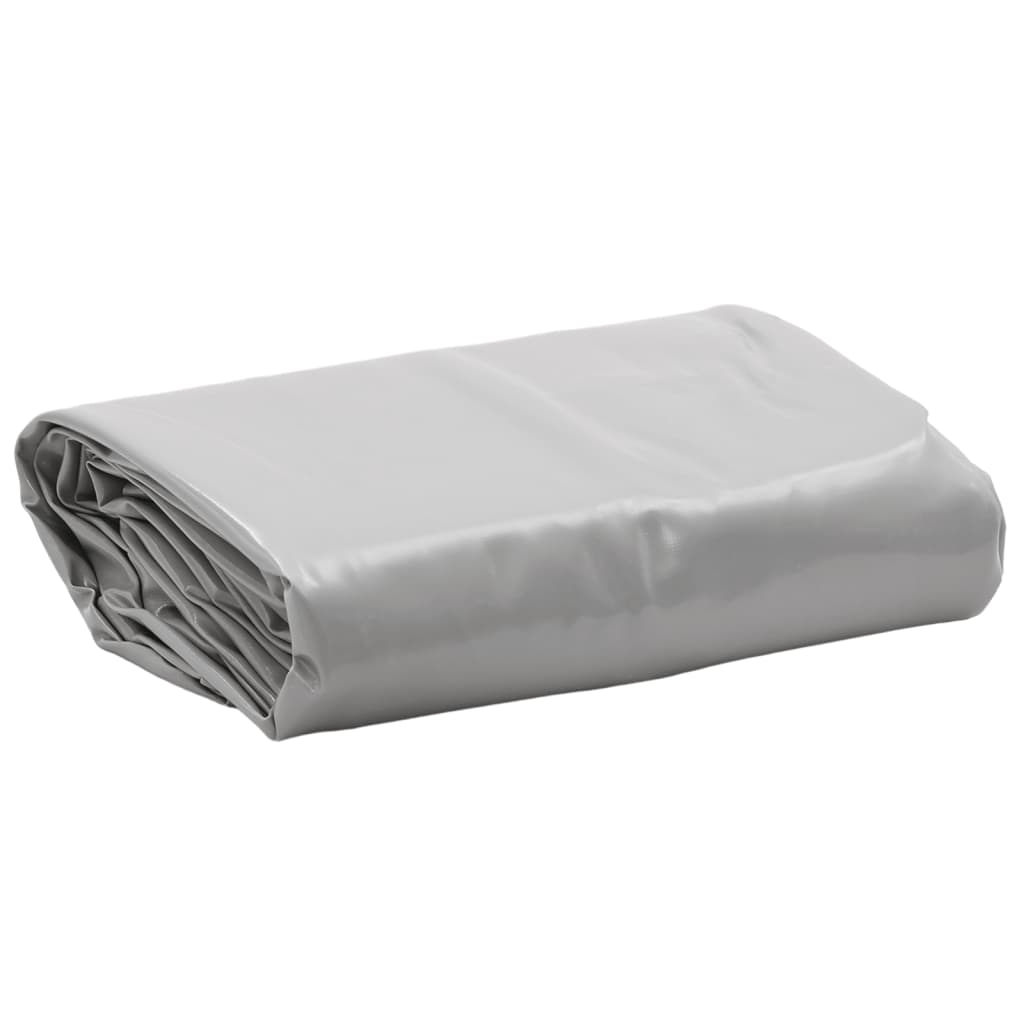 Vidaxl-Plane 650 g m² ø 2,2 m grau
