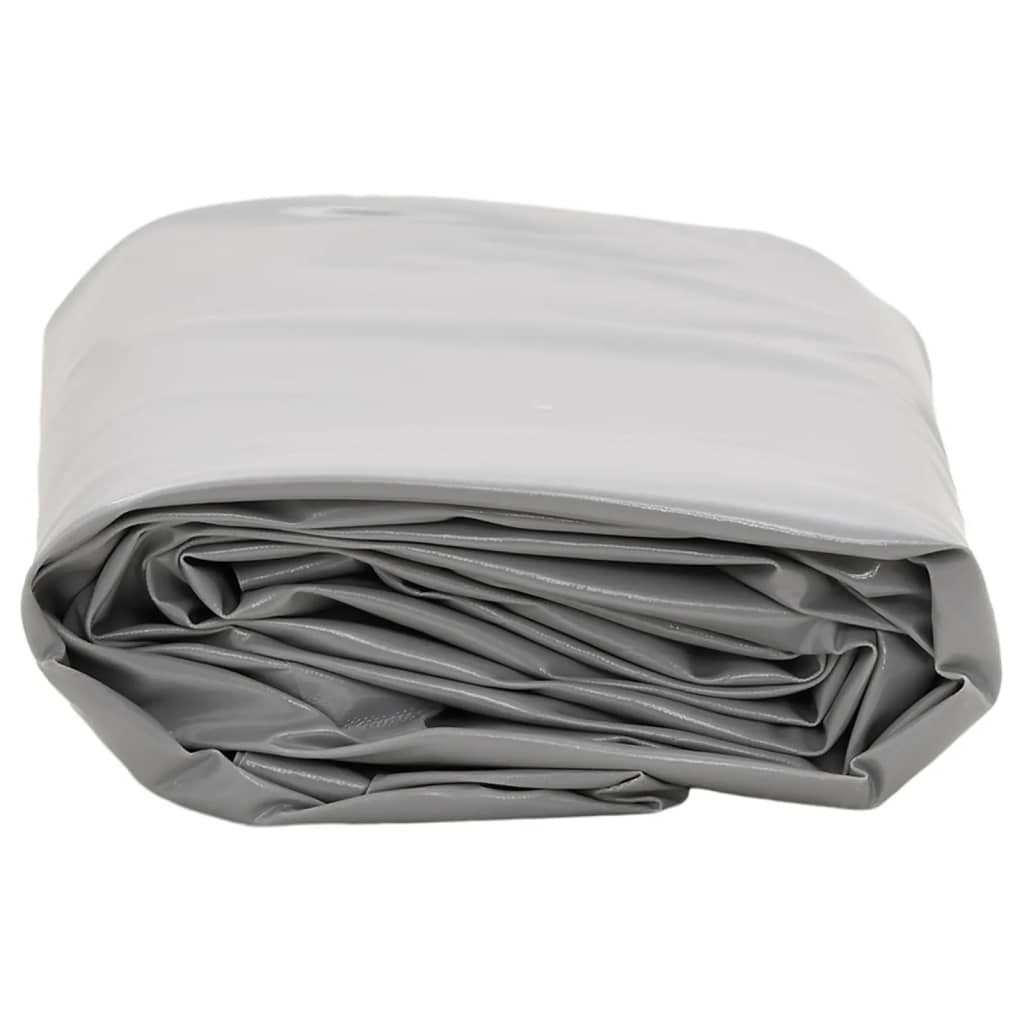 Vidaxl-Plane 650 g m² ø 2,8 m grau