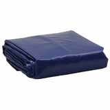 Vidaxl Plane 650 g m² ø 4 m blau