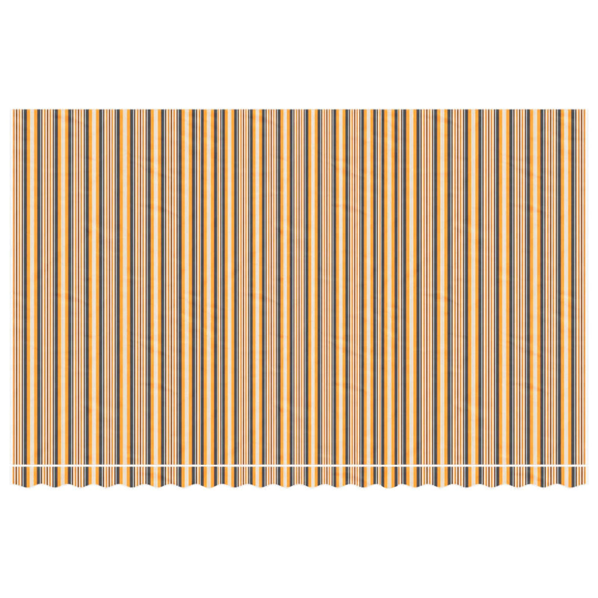 Vidaxl vervangingsdoek voor luifel 500x300 cm polyester meerkleurig