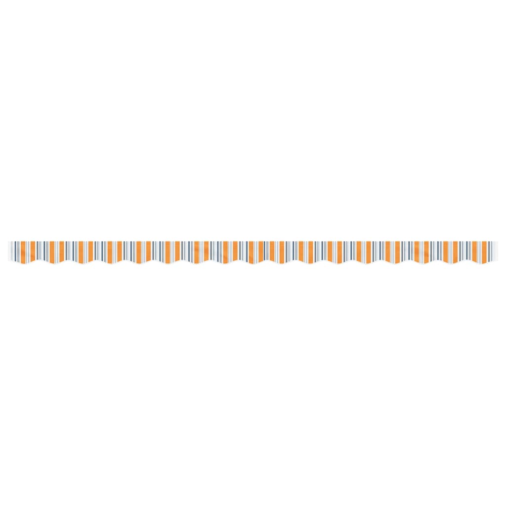 Vidaxl vervangingsdoek voor luifelrok gestreept 400 cm meerkleurig