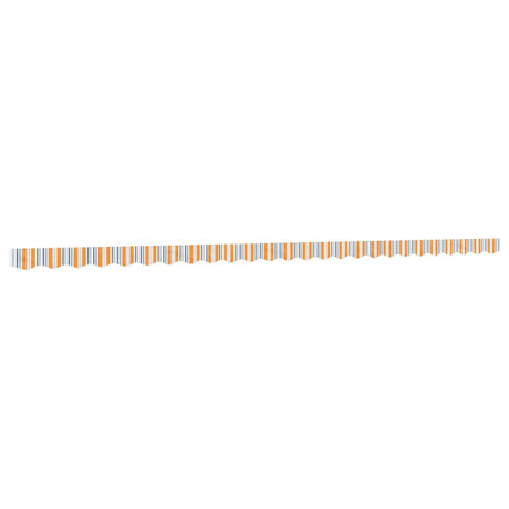 Vidaxl vervangingsdoek voor luifelrok gestreept 600 cm meerkleurig
