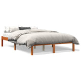 Vidaxl bedframe zonder matras massief grenenhout wasbruin 140x200 cm