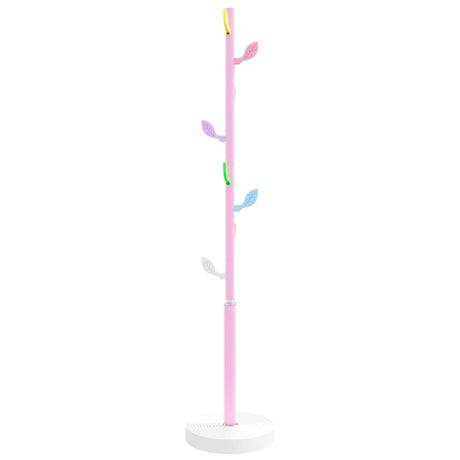 VidaXL Garderobenständer 172 cm pulverbeschichtetes Eisen rosa