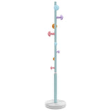 VidaXL Garderobenständer 172 cm pulverbeschichtetes Eisen blau