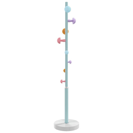 VidaXL Garderobenständer 172 cm pulverbeschichtetes Eisen blau