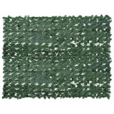 Vidaxxl Balkonschirm mit dunkelgrünen Blättern 200x150 cm