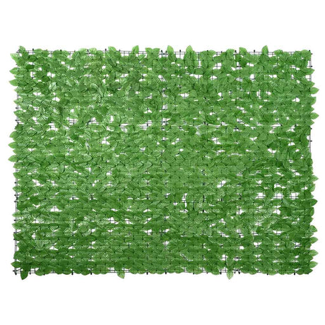 Vidaxxl Balkonschirm mit grünen Blättern 200x150 cm