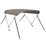 VidaXL Bimini-Top 2 Bögen 150x120x110 cm grau