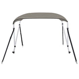 VidaXL Bimini-Top 2 Bögen 150x120x110 cm grau