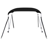 VidaXL Bimini-Top 2 Bögen 180x130x110 cm schwarz