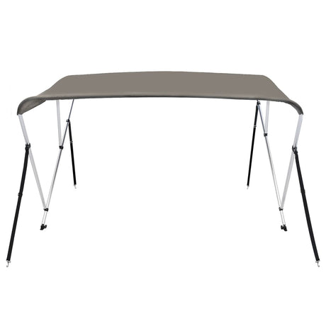 VidaXL Bimini-Top 3 Bögen 183x140x137 cm grau