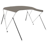 VidaXL Bimini-Top 3 Bögen 183x196x137 cm grau