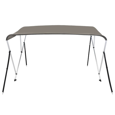 VidaXL Bimini-Top 3 Bögen 183x196x137 cm grau