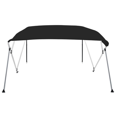 VidaXL Bimini-Top 4 Bögen 243x180x137 cm schwarz