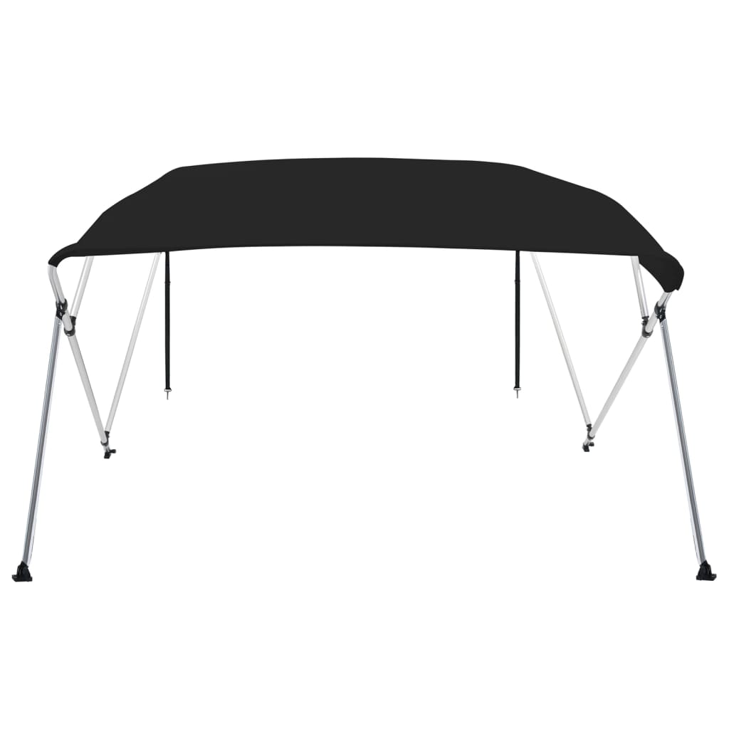 VidaXL Bimini-Top 4 Bögen 243x196x137 cm schwarz
