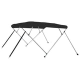 VidaXL Bimini-Top 4 Bögen 243x210x137 cm schwarz
