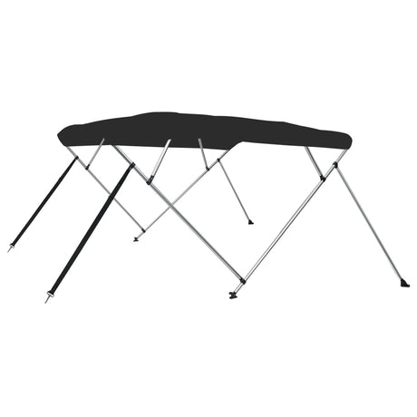 VidaXL Bimini-Top 4 Bögen 243x244x137 cm schwarz
