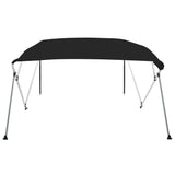 VidaXL Bimini-Top 4 Bögen 243x244x137 cm schwarz