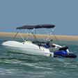 Vidaxl biminitop 3 bogen met zijwanden 183x(137-152)x137 cm