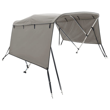 Vidaxl biminitop 3 bogen met zijwanden 183x(154-167)x137 cm