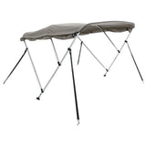 VidaXL Bimini-Top 3 Bögen mit Seitenwänden 183x(170-182)x137 cm