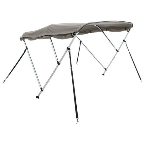 VidaXL Bimini-Top 3 Bögen mit Seitenwänden 183x(185-198)x137 cm