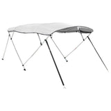 VidaXL Bimini-Top 4 Bögen mit Seitenwänden 243x(170-182)x137 cm