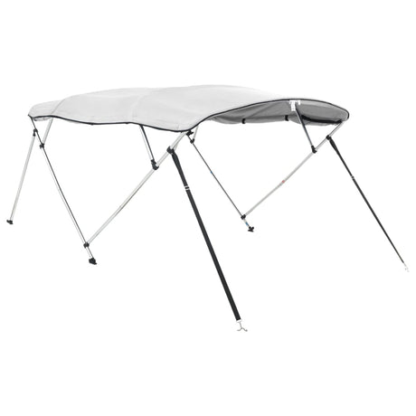 VidaXL Bimini-Top 4 Bögen mit Seitenwänden 243x(170-182)x137 cm