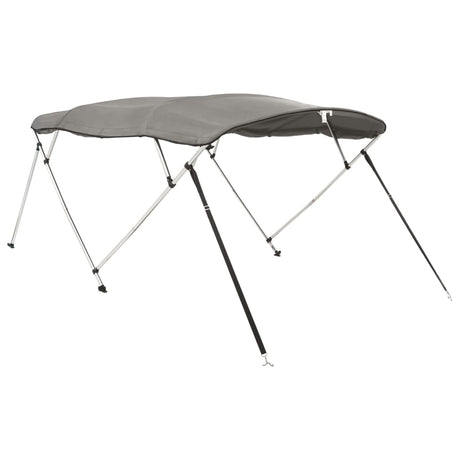 VidaXL Bimini-Top 4 Bögen mit Seitenwänden 243x(170-182)x137 cm