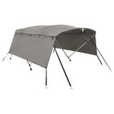 VidaXL Bimini-Top 4 Bögen mit Seitenwänden 243x(230-244)x137 cm