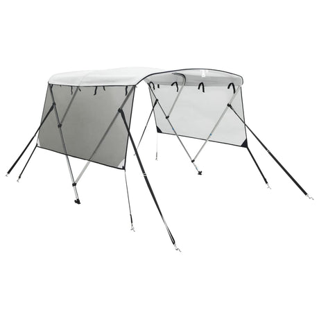 VidaXL Bimini-Top 3 Bögen mit Netzseitenwänden 183x(170-182)x137 cm