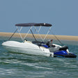 VidaXL Bimini-Top 3 Bögen mit Netzseitenwänden 183x(137-152)x137 cm