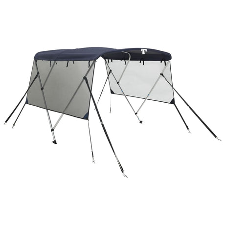 VidaXL Bimini-Top 3 Bögen mit Netzseitenwänden 183x(170-182)x137 cm