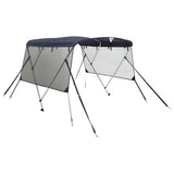Vidaxx Bimini-Top 3 Bögen mit Netzseitenwänden 183x(185-198)x137 cm