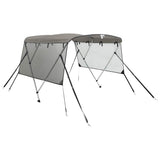 Vidaxx Bimini-Top 3 Bögen mit Netzseitenwänden 183x(185-198)x137 cm