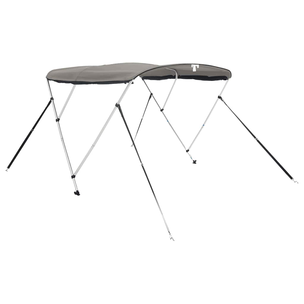 Vidaxx Bimini-Top 3 Bögen mit Netzseitenwänden 183x(185-198)x137 cm