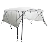 Vidaxx Bimini-Top 4 Bögen mit Netzseitenwänden 243x(170-182)x137 cm