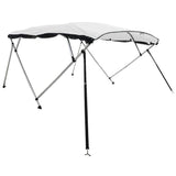 Vidaxx Bimini-Top 4 Bögen mit Netzseitenwänden 243x(230-244)x137 cm