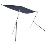 VidaXL Sonnenschutztuch T-Top 170x170x (115-183) cm blau